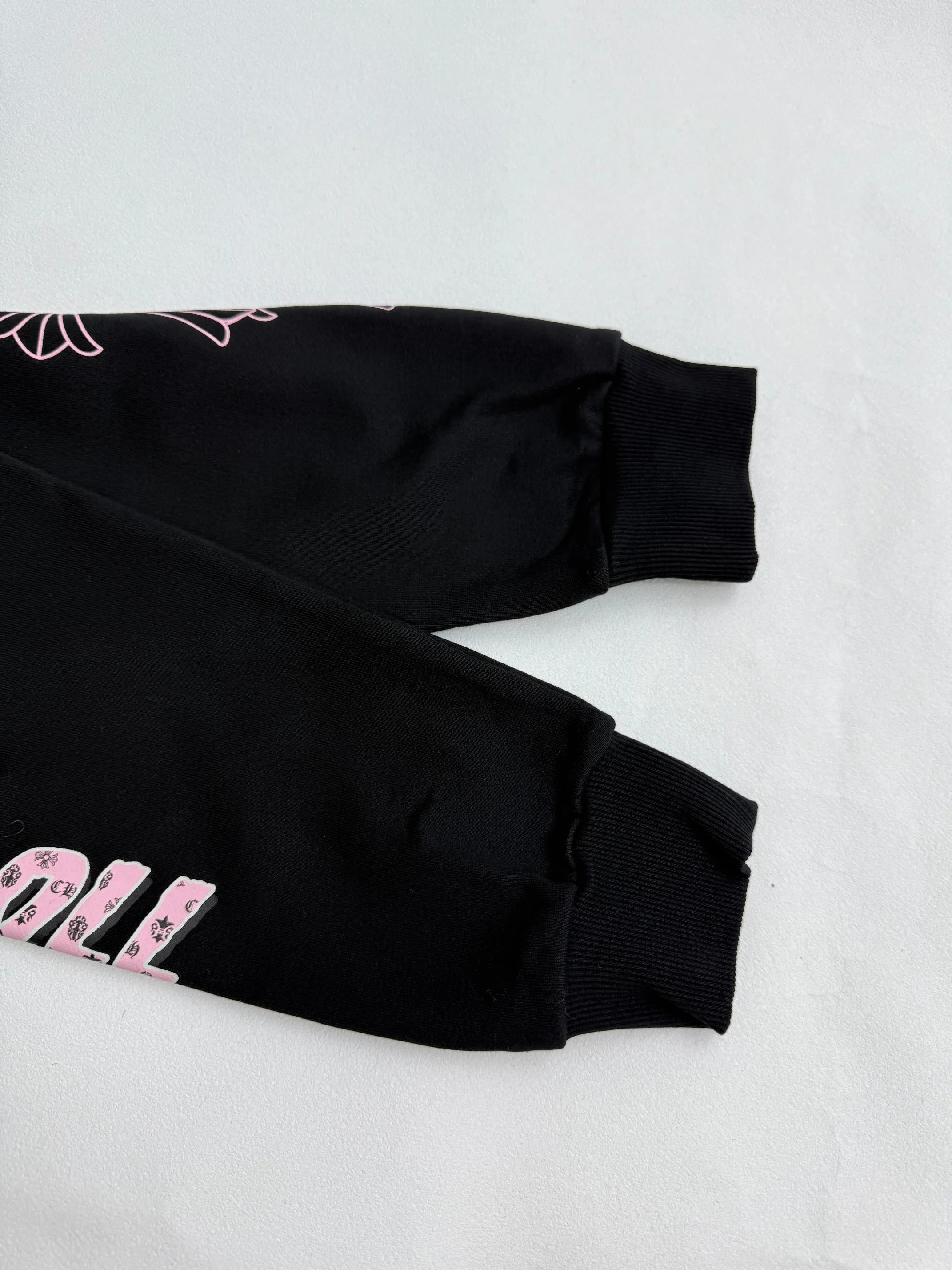 P420 Chrome Hearts × DEADLY DOLL goddess print zipper hooded sweatshirt S/M/L